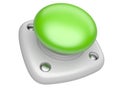 Green START button. Royalty Free Stock Photo