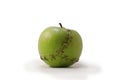 Green Stitched Apple Royalty Free Stock Photo