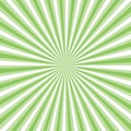 Green stripes sunrays background. Sunrays green color vector eps10 background.