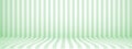Green studio background with stripes, horizontal, retro style Royalty Free Stock Photo