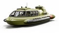 Green Submarine 3d Model Inspired By Ralph Mcquarrie - Stunning Realistic Rendering