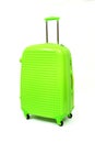 Green suitcase