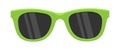 Green Sunglasses Icon Royalty Free Stock Photo