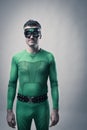 Green superhero