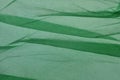 Green surface in a folded pattern Royalty Free Stock Photo