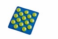 Green tablets.