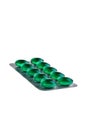 Green tablets.