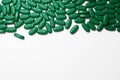 Green tablets vitamins