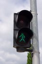 Green taffic light Royalty Free Stock Photo