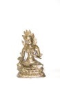 Green Tara on a white background Royalty Free Stock Photo