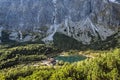 Green tarn, High Tatras mountains, Slovakia Royalty Free Stock Photo