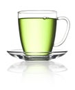 Green Tea Cup Isolated