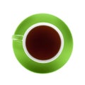 Green tea cup Royalty Free Stock Photo