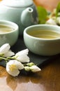 Green tea with jasmine Royalty Free Stock Photo