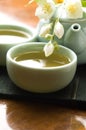 Green tea with jasmine Royalty Free Stock Photo