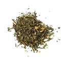 Green tea mix contains hops Royalty Free Stock Photo