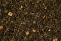 Green tea texture - top view and closeup Royalty Free Stock Photo