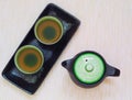 Green tea, traditional japan drink Royalty Free Stock Photo