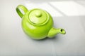 Green teapot