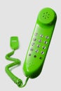 Green telephone Royalty Free Stock Photo