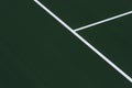 Green tennis court surface, sport background Royalty Free Stock Photo