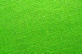 Green textile. knitted fabric texture. woven material close up Royalty Free Stock Photo