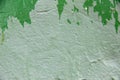 green texture walls, old, dirty and cracked surfaces background