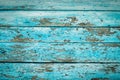 Green tide, blue old wood texture backgrounds. horizontal stripes, boards. roughness and cracks