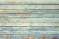 Green tide, blue, Orange old wood texture backgrounds. horizontal stripes, boards. roughness and cracks