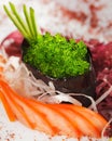 Green Tobiko Sushi