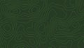 Green Topographic Contour Line Map Background Design Royalty Free Stock Photo