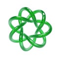 Green Torus Royalty Free Stock Photo