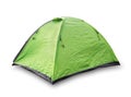 Green tourist tent