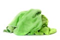 Green towel