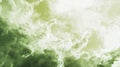 Green toxic smoke or clouds are filling a frame, creating an abstract background with a mystical and dramatic atmosphere Royalty Free Stock Photo