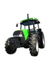 Green tractor Royalty Free Stock Photo