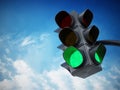 Green traffic light