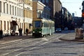 Green tram