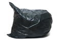 Green trash bag Royalty Free Stock Photo