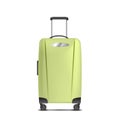 Green travel bag. Vetctor