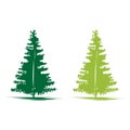 Green Tree logo design template,Tree Vector logo design, Royalty Free Stock Photo