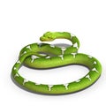 Green tree python Royalty Free Stock Photo