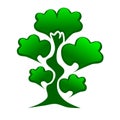 Green tree