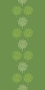 Green trees stripes vertical seamless pattern Royalty Free Stock Photo