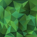 Green triangles background. Royalty Free Stock Photo