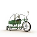 Green tricycle