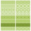 Green trim or border collection