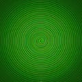 Green twirl circular wave Background. Royalty Free Stock Photo