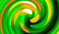 Green twirl circular wave Background. Royalty Free Stock Photo