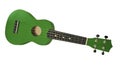 Green ukelele Royalty Free Stock Photo